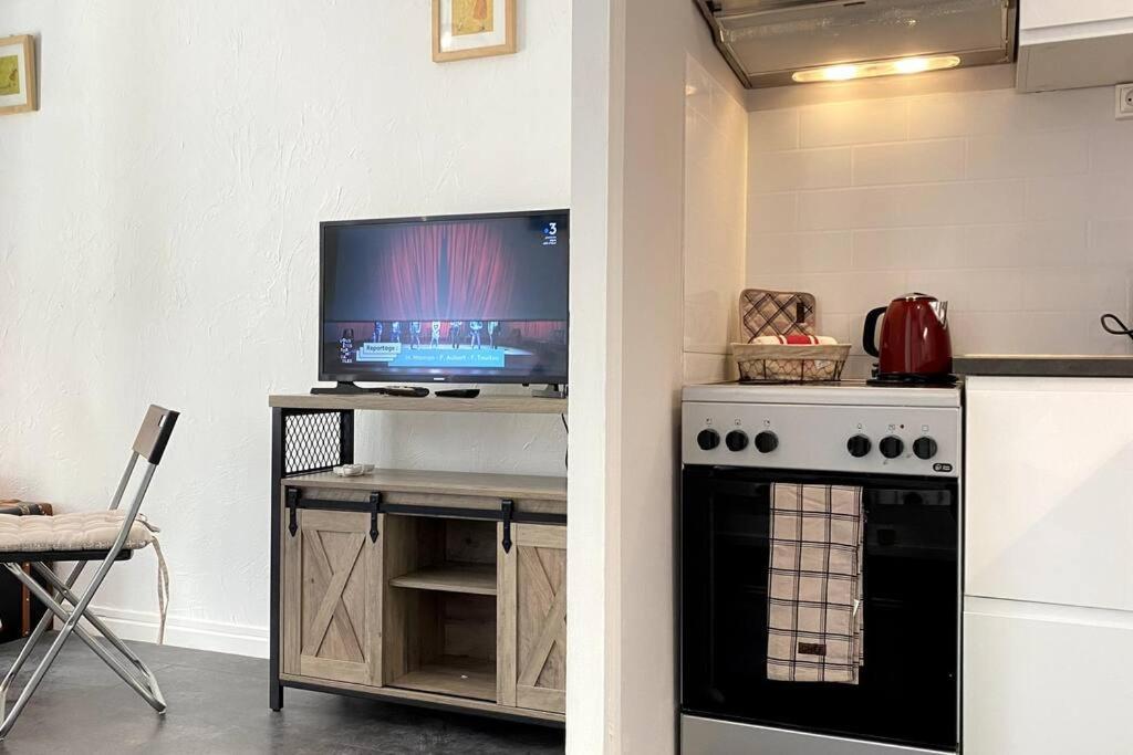 Studio Balcon, Centre Ville, Proximite Plages, Commerces, Restaurants, Musees... Antibes Buitenkant foto