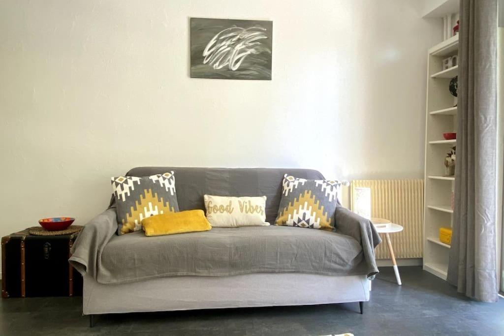 Studio Balcon, Centre Ville, Proximite Plages, Commerces, Restaurants, Musees... Antibes Buitenkant foto
