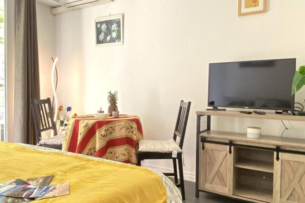 Studio Balcon, Centre Ville, Proximite Plages, Commerces, Restaurants, Musees... Antibes Buitenkant foto
