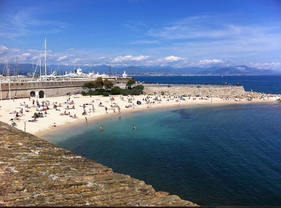 Studio Balcon, Centre Ville, Proximite Plages, Commerces, Restaurants, Musees... Antibes Buitenkant foto