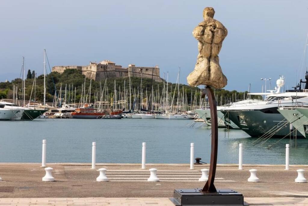 Studio Balcon, Centre Ville, Proximite Plages, Commerces, Restaurants, Musees... Antibes Buitenkant foto