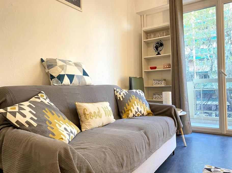 Studio Balcon, Centre Ville, Proximite Plages, Commerces, Restaurants, Musees... Antibes Buitenkant foto